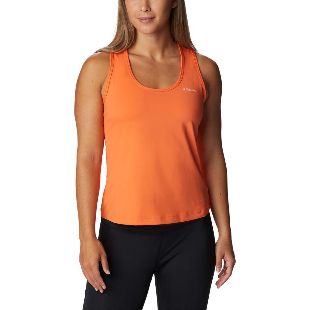 columbia hike™ performance sleeveless t-shirt orange xl femme