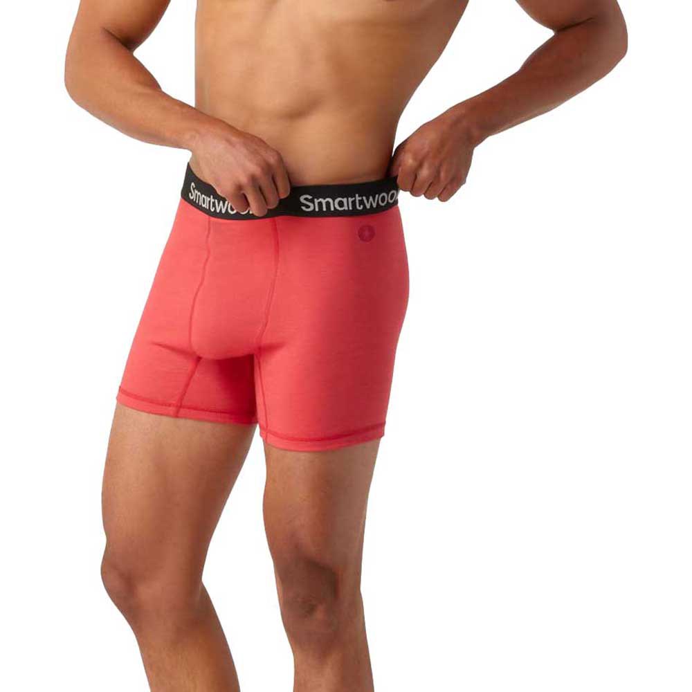 smartwool brief boxer rouge l homme