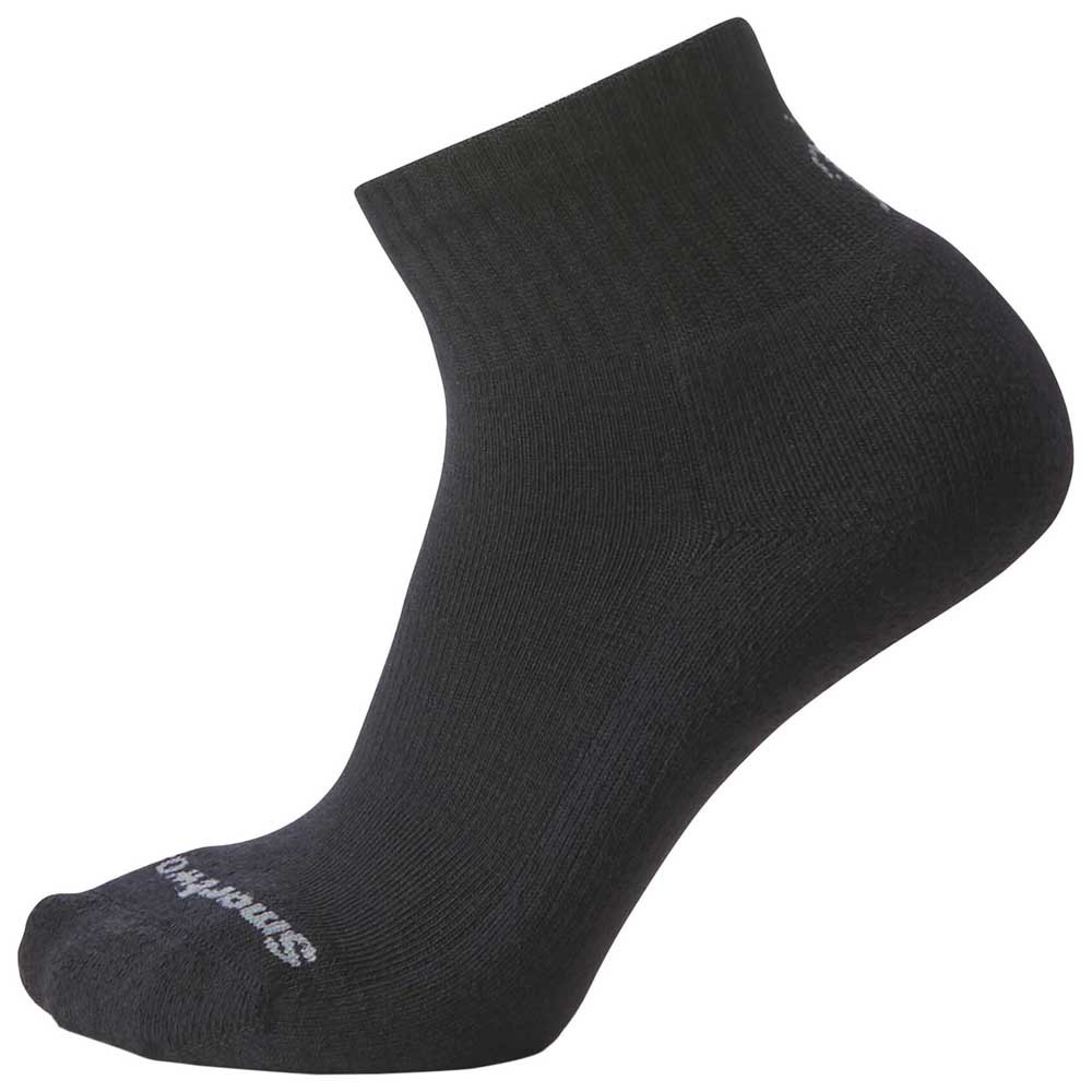 smartwool everyday solid rib ankle short socks noir eu 38-41 homme