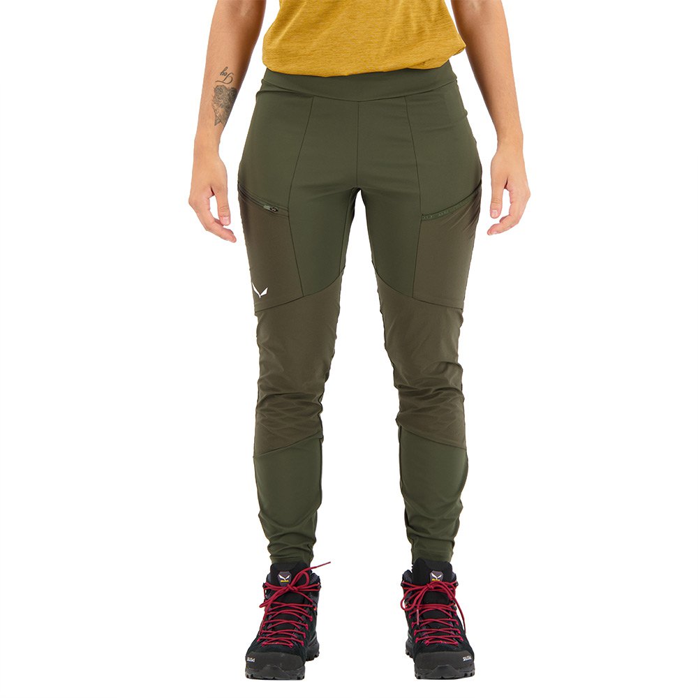salewa puez dry´ton responsive cargo leggings vert 2xs femme