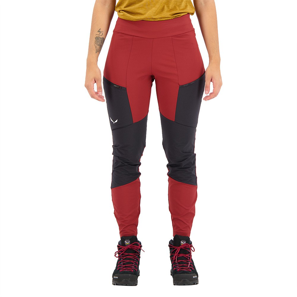 salewa puez dry´ton responsive cargo leggings rouge 2xs femme