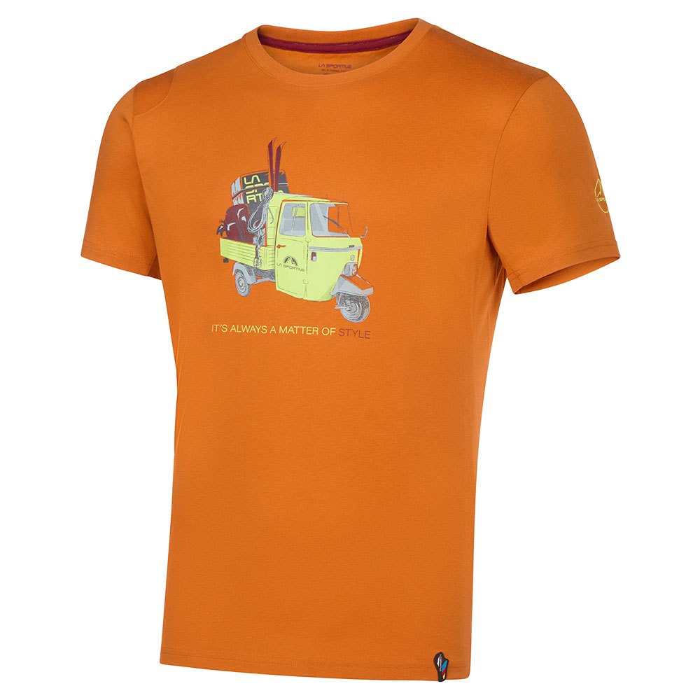 la sportiva ape short sleeve t-shirt orange m homme