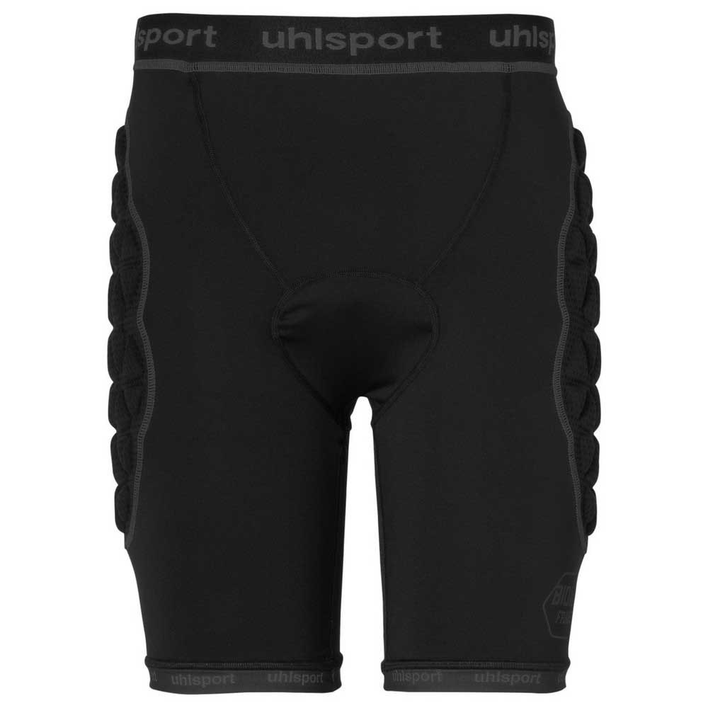 uhlsport bionikframe black edition padded shorts base layer noir 2xl homme