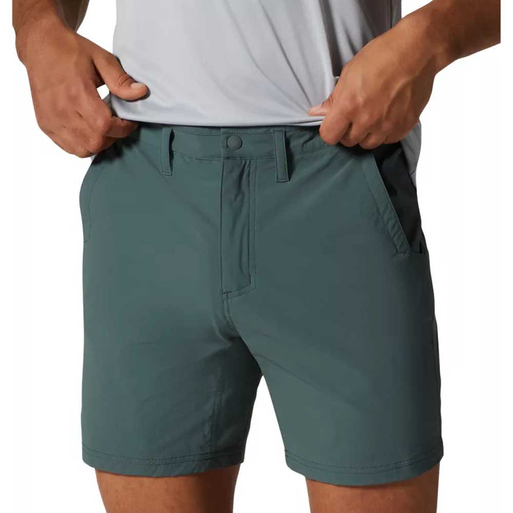 mountain hardwear basin™ trek shorts vert 30 homme