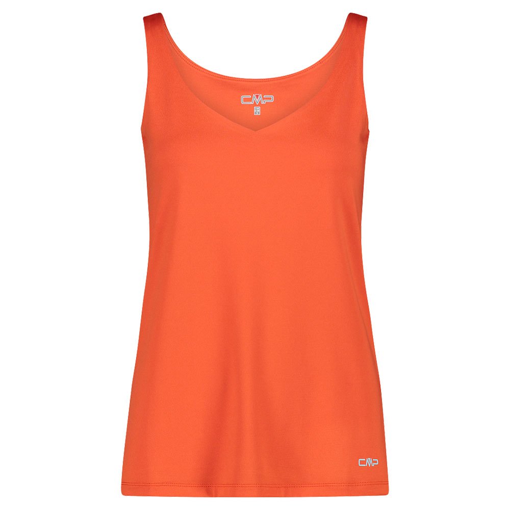 cmp double top 31t8256 sleeveless t-shirt orange xs femme