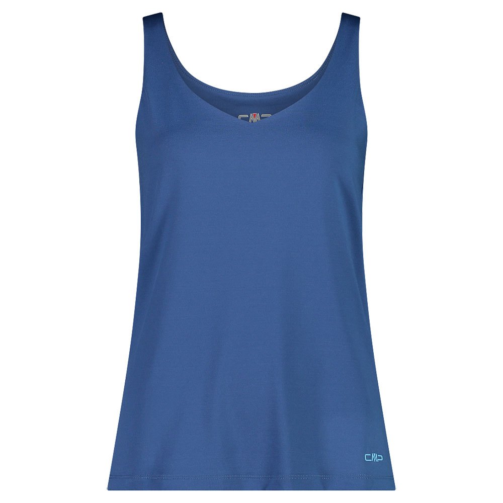 cmp double top 31t8256 sleeveless t-shirt bleu m femme