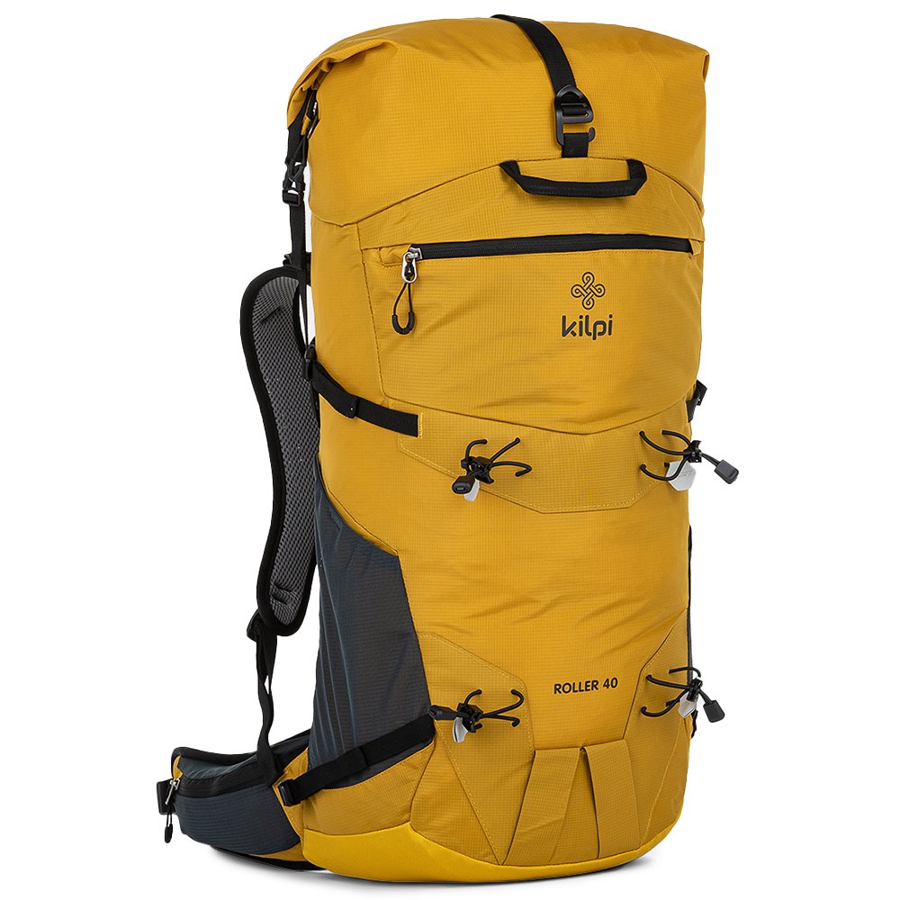 kilpi roller 40l backpack jaune