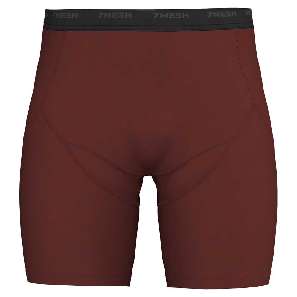 7mesh foundation boxer rouge xs homme