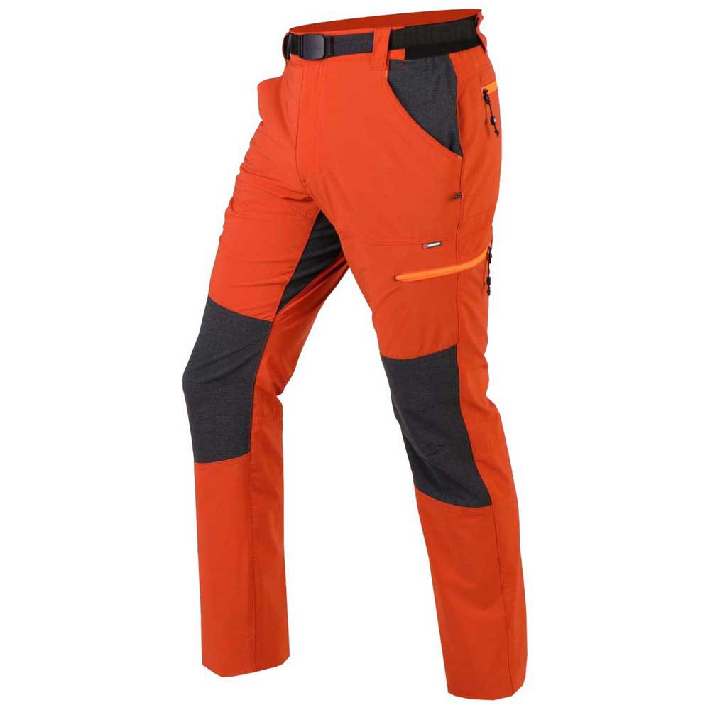 newwood border pants orange 38 homme