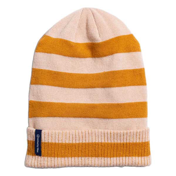 united by blue recycled 90s stripe beanie rose  homme