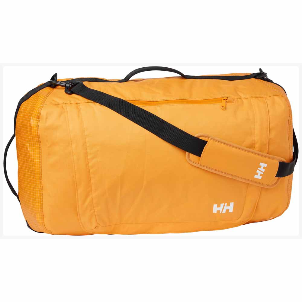 helly hansen hightide wp duffel 65l bag orange