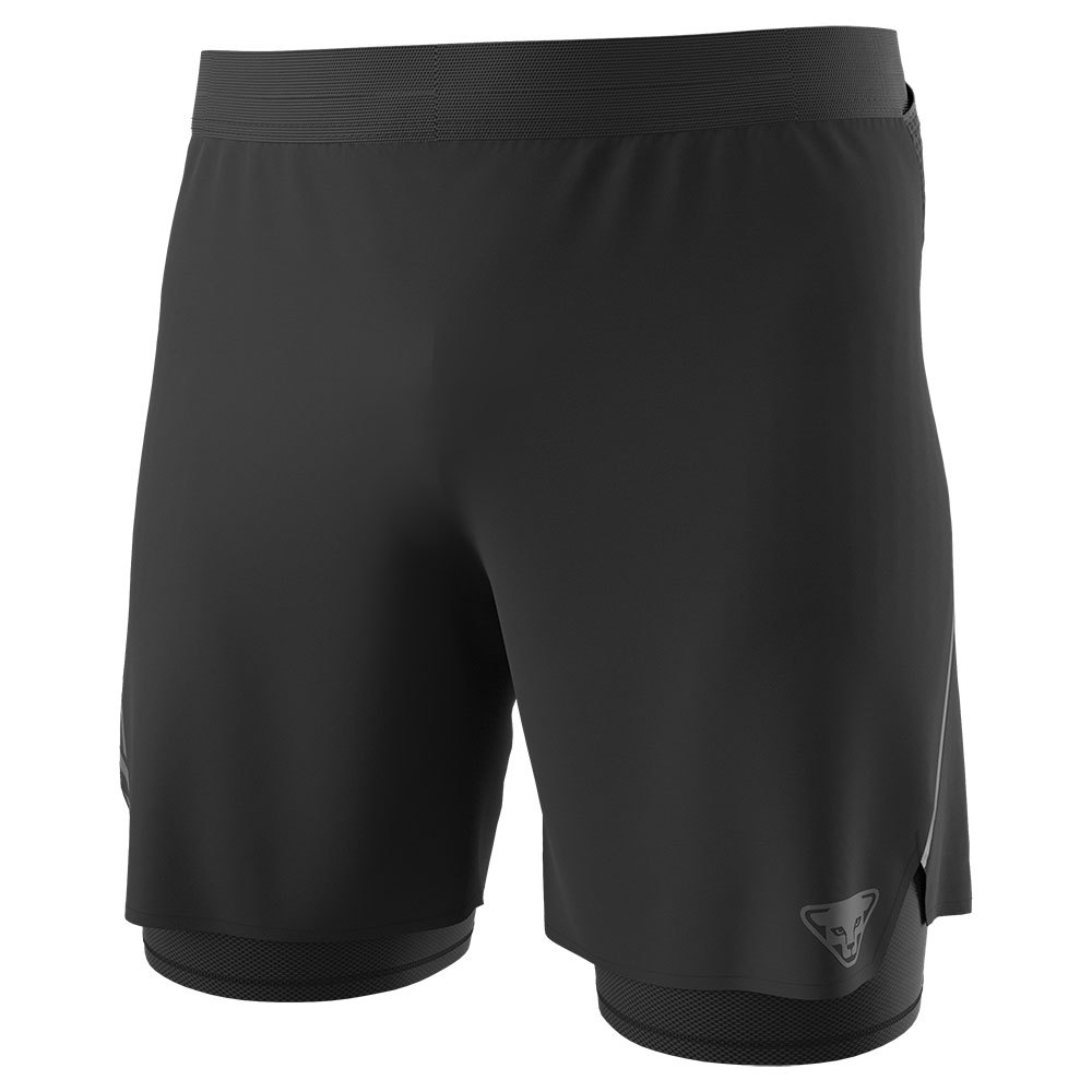 dynafit alpine pro shorts 2 in 1 noir l homme