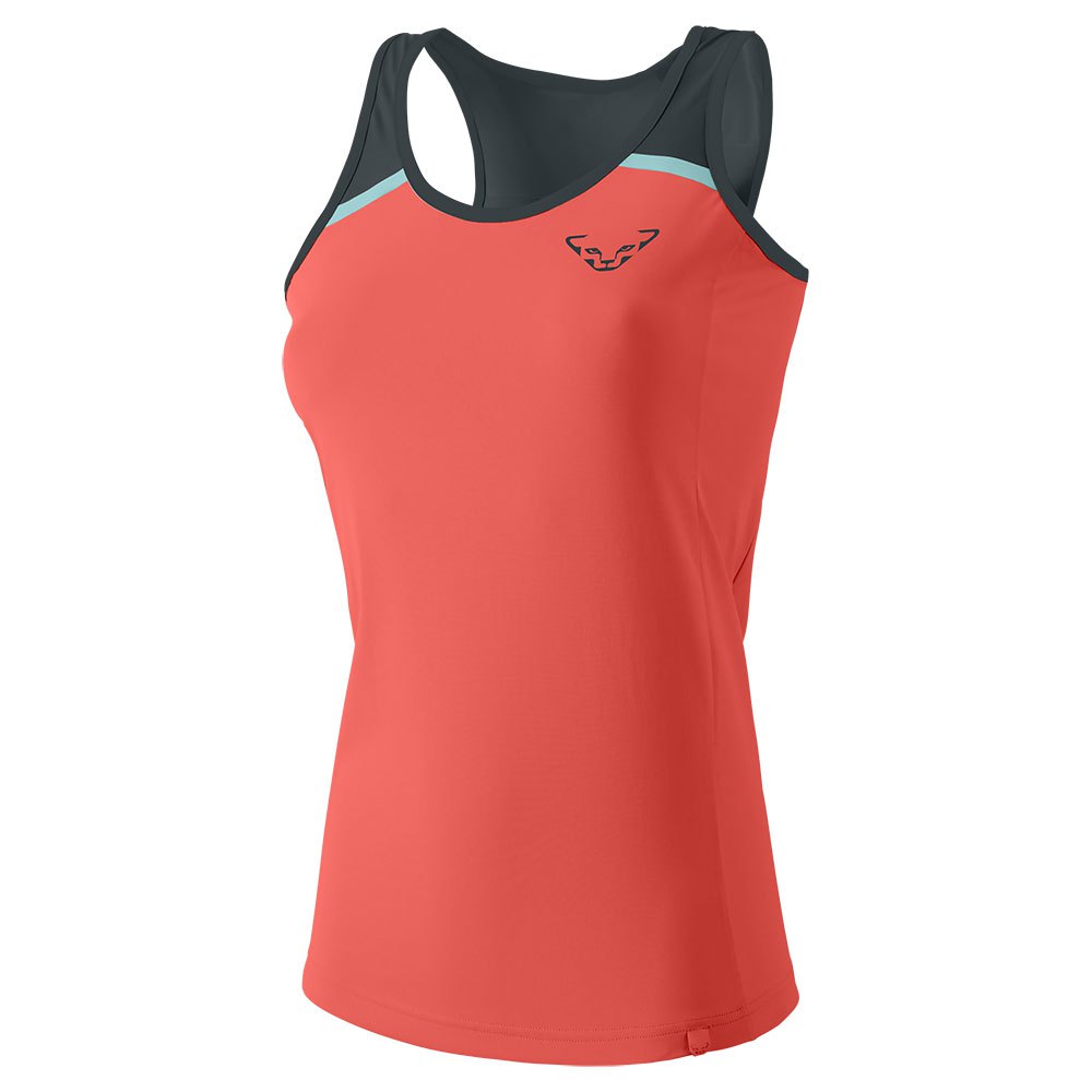 dynafit alpine pro sleeveless t-shirt orange de 34 femme