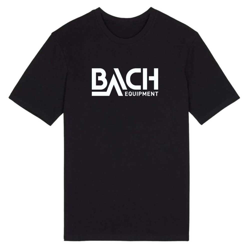 bach logo short sleeve t-shirt noir xl femme
