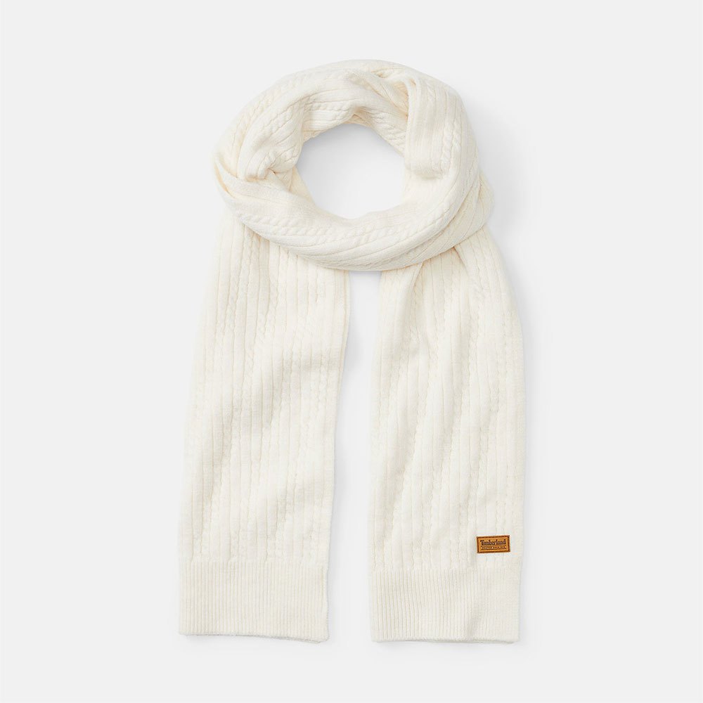timberland gradation cable scarf beige  femme
