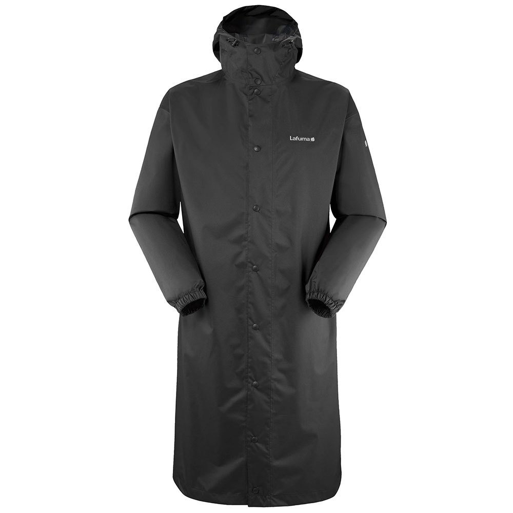 lafuma rain overcoat full zip rain jacket noir l homme
