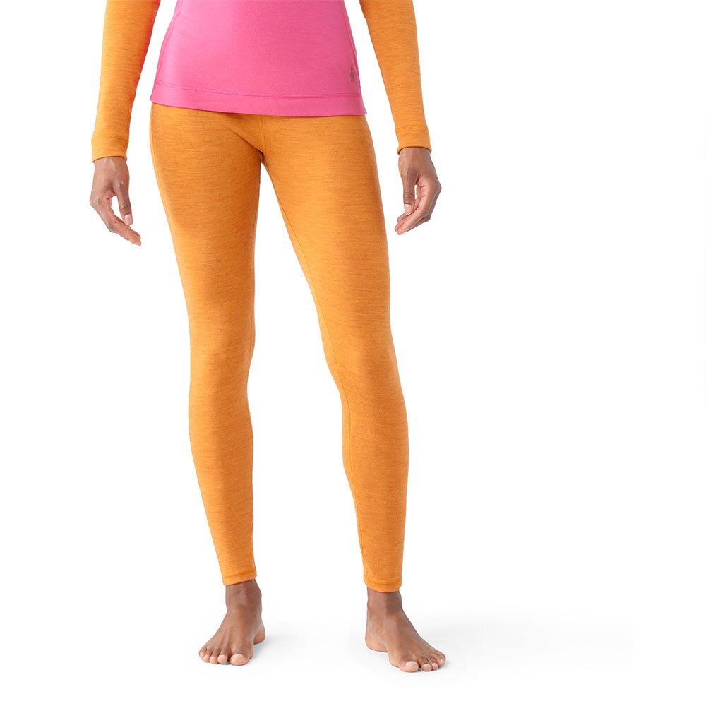smartwool merino 250 leggings orange s femme