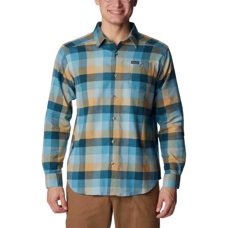 columbia cornell woods™ long sleeve shirt multicolore xl homme