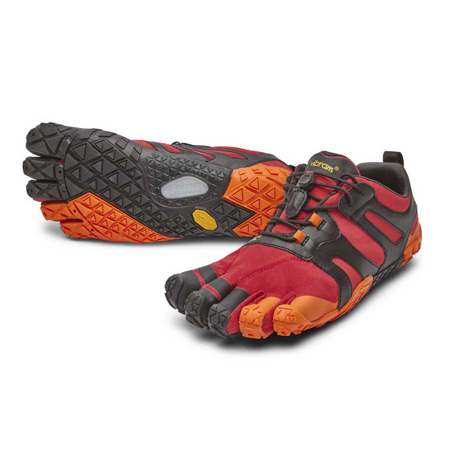 vibram fivefingers v-trail 2.0 hiking shoes orange eu 36 femme