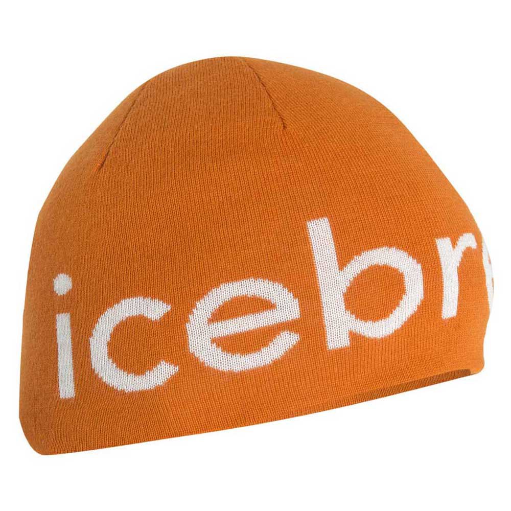 icebreaker merino beanie orange  homme