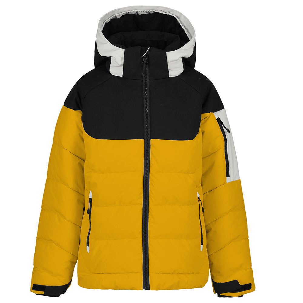 icepeak latta jr jacket jaune,noir 128 cm garçon