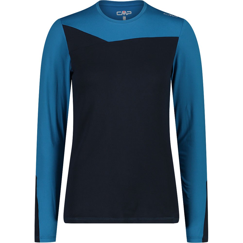 cmp 33n2716 short sleeve t-shirt bleu 2xs femme