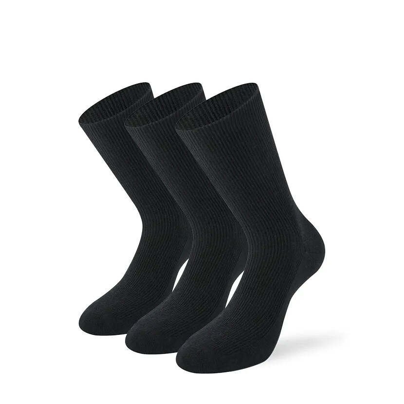 lenz no pressure half socks 3 pairs noir eu 35-38 homme