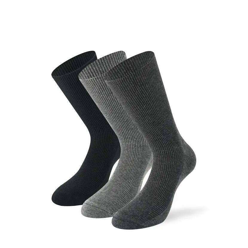 lenz no pressure half socks 3 pairs gris eu 35-38 homme