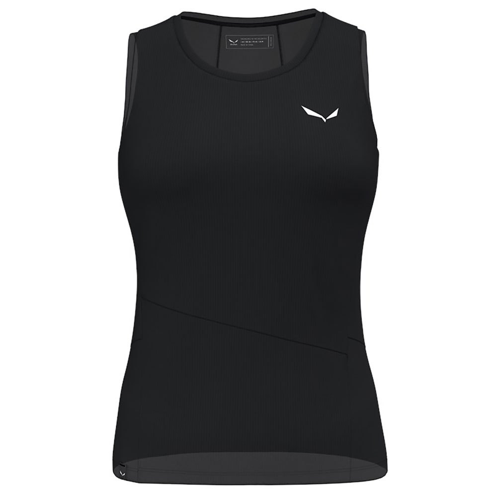 salewa puez sporty dry sleeveless t-shirt noir 2xs femme