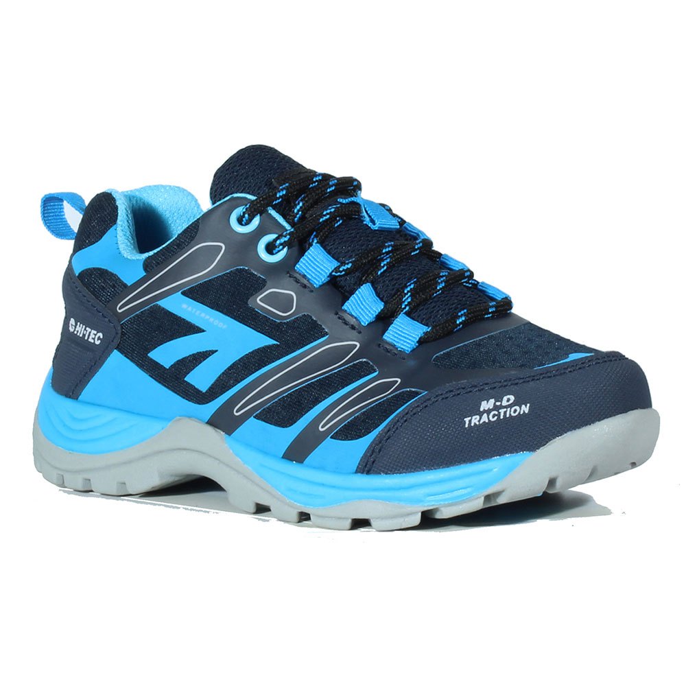 hi-tec toubkal low junior hiking shoes bleu eu 36