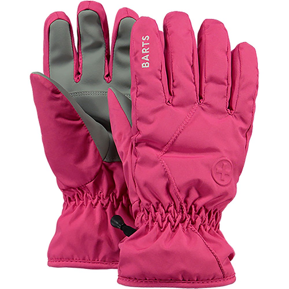 barts basic ski gloves rose 3 garçon