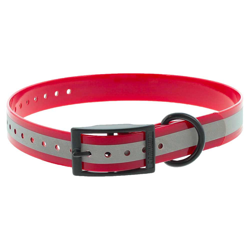 canihunt xtreme reflective collar rouge 65 cm