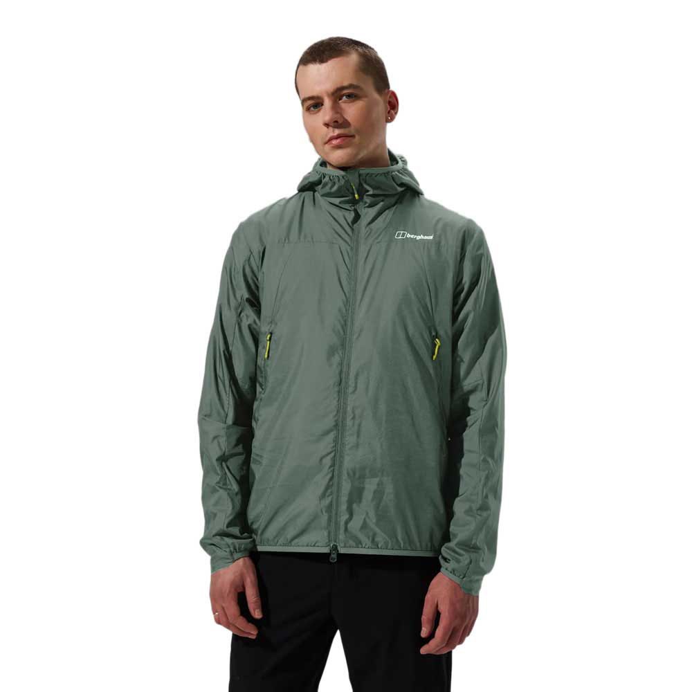 berghaus alpha resist-air jacket vert l homme