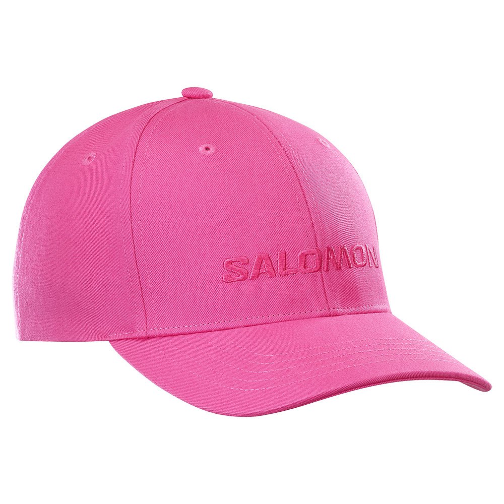 salomon logo cap rose  homme