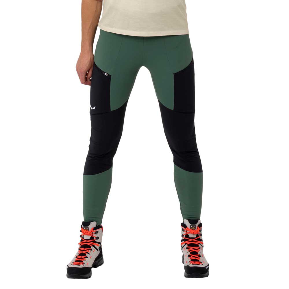 salewa puez dry responsive leggings vert 2xs femme
