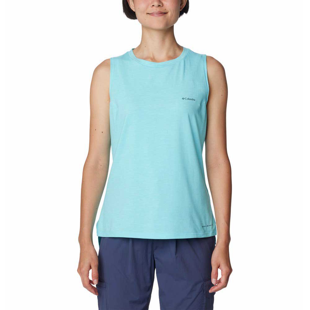 columbia sun trek™ sleeveless t-shirt bleu xs femme