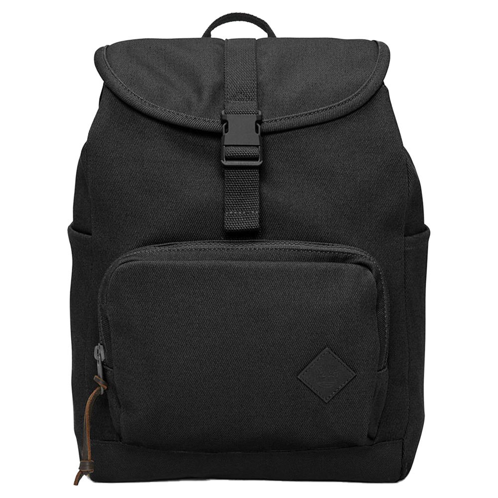 timberland canvas x leather 18l backpack noir