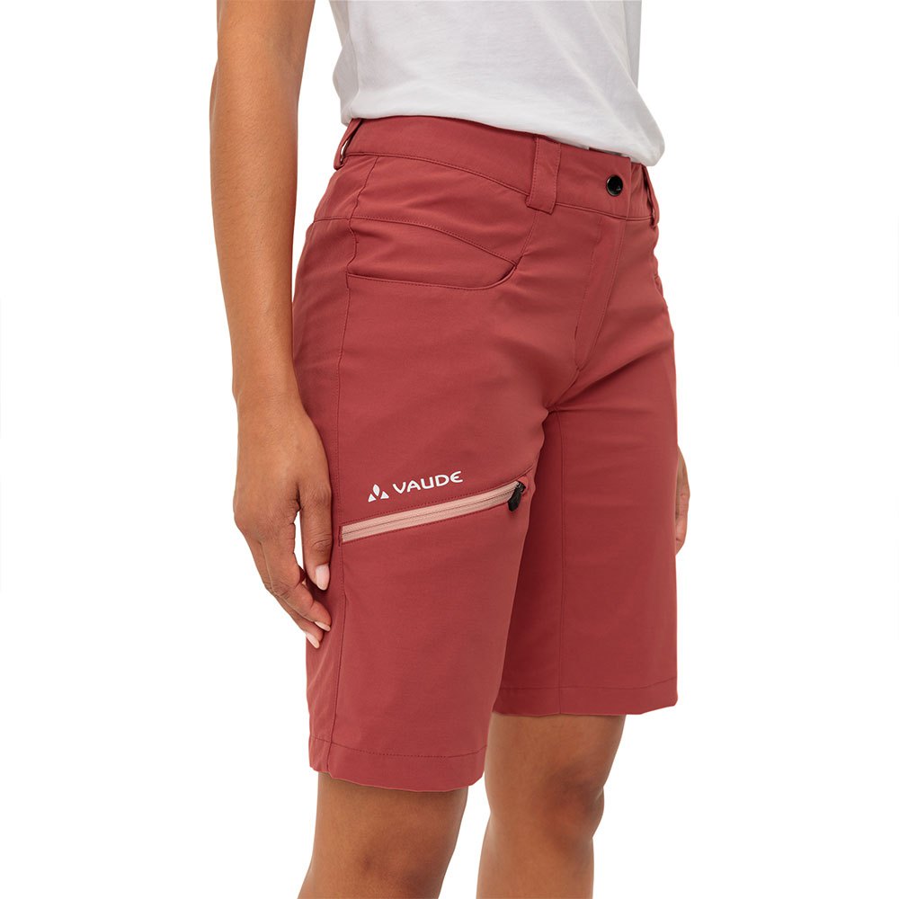 vaude skarvan bermuda shorts pants rouge 44 femme