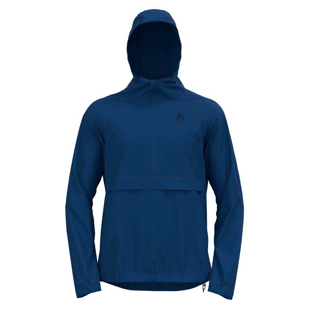 odlo essential windbreaker jacket bleu s homme