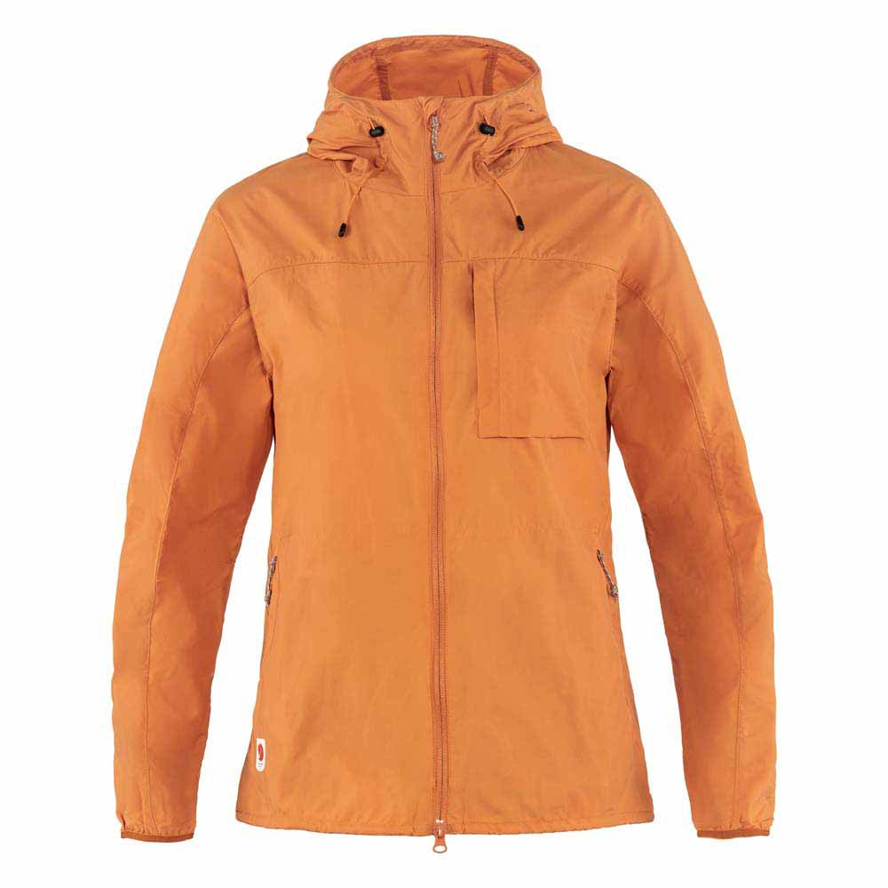 fjällräven high coast jacket orange xs femme