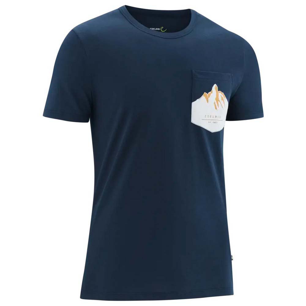 edelrid onset short sleeve t-shirt bleu xs homme