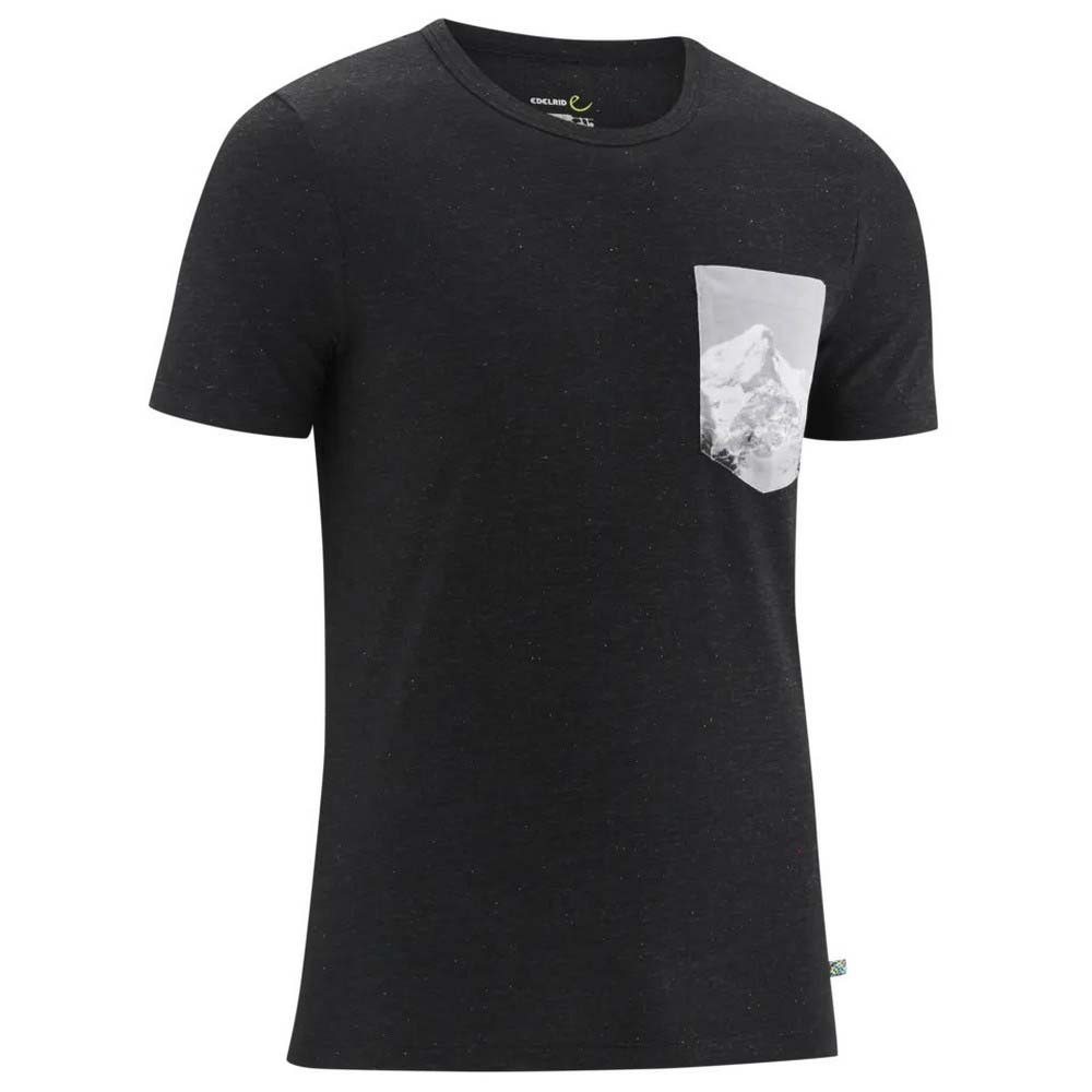 edelrid onset short sleeve t-shirt noir xs homme