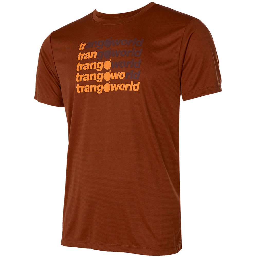trangoworld arbas short sleeve t-shirt orange s homme