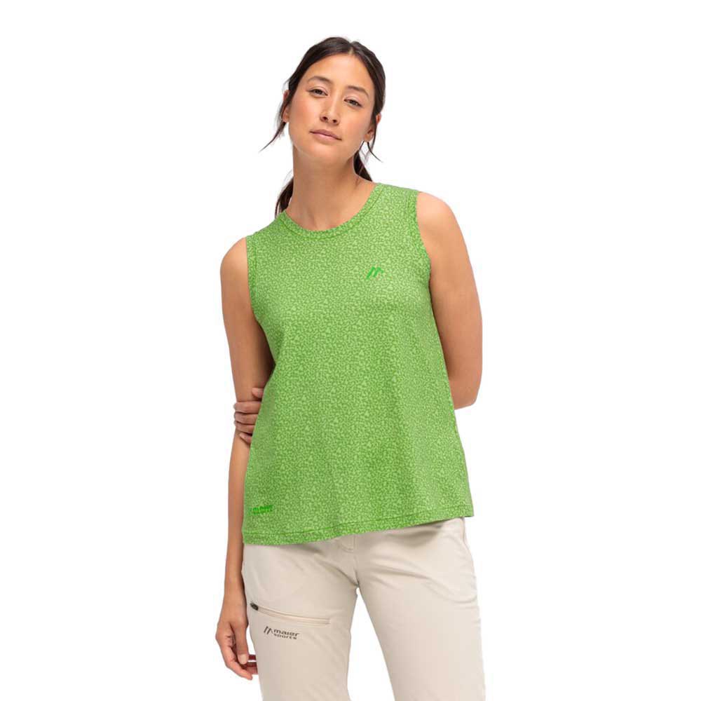 maier sports murr w sleeveless t-shirt vert 2xl femme