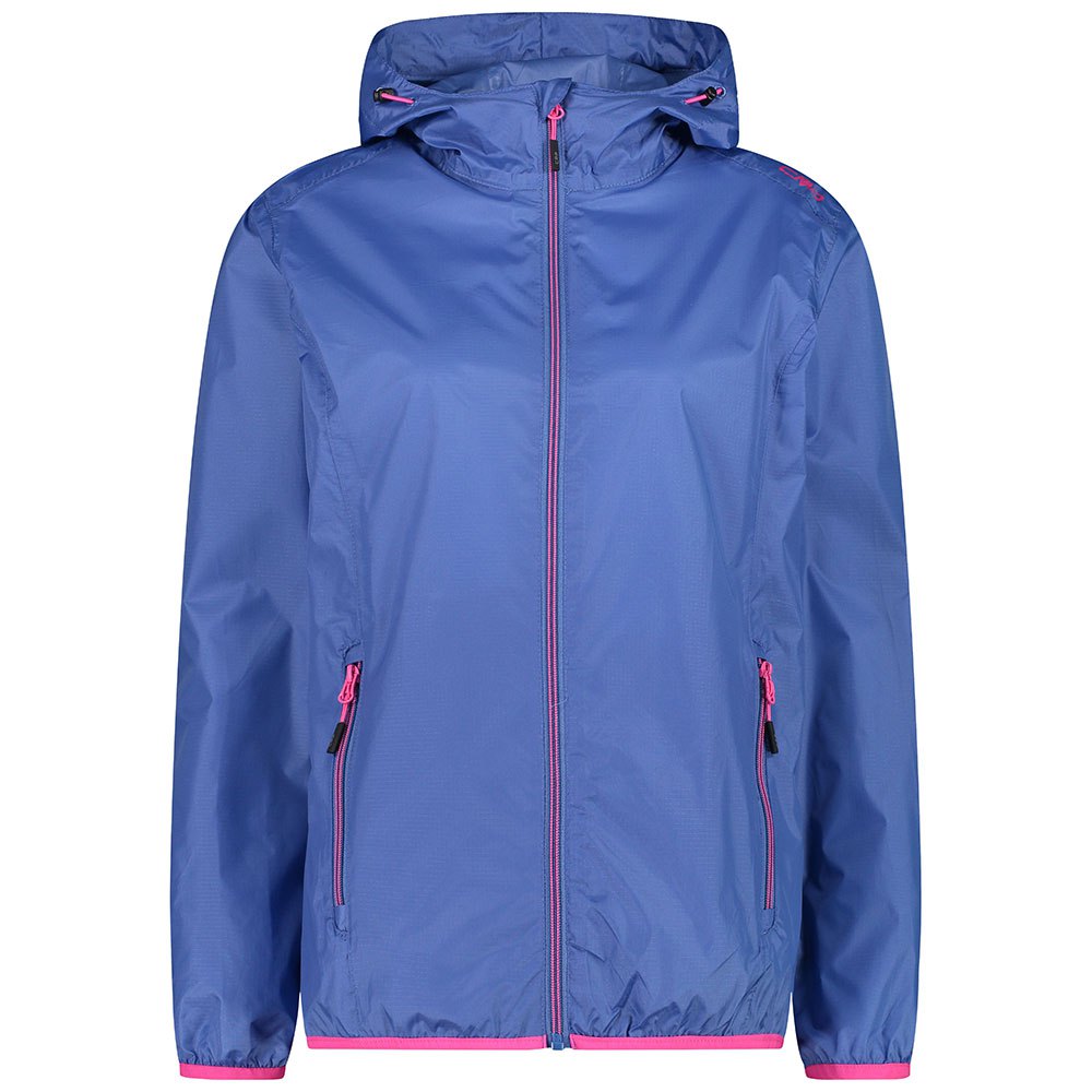 cmp rain fix hood 3x53256 jacket bleu xs femme