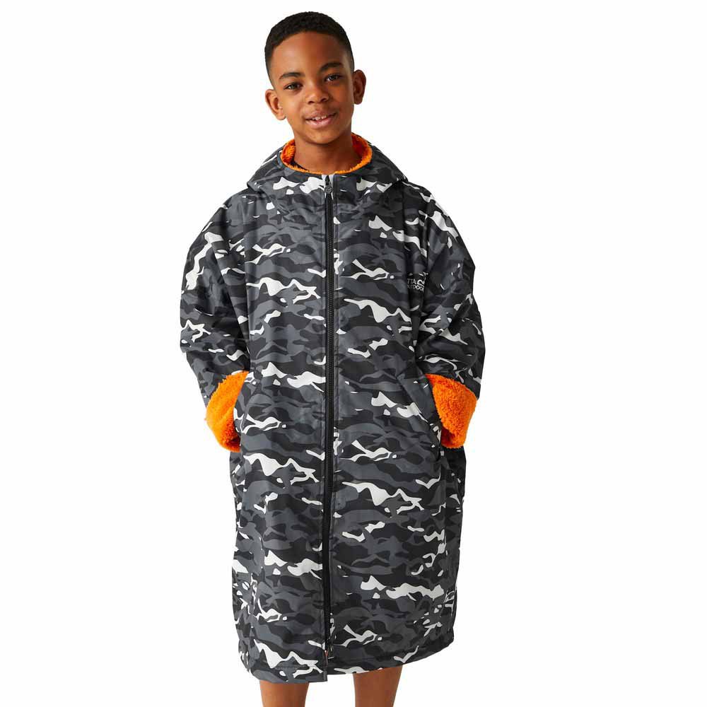 regatta robe hoodie rain jacket multicolore 9-13 years garçon