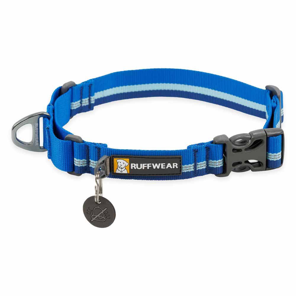 ruffwear web reaction™ collar bleu 28-36 cm