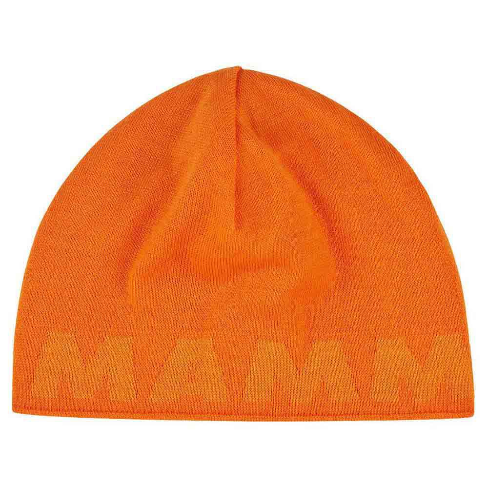 mammut logo beanie orange  homme