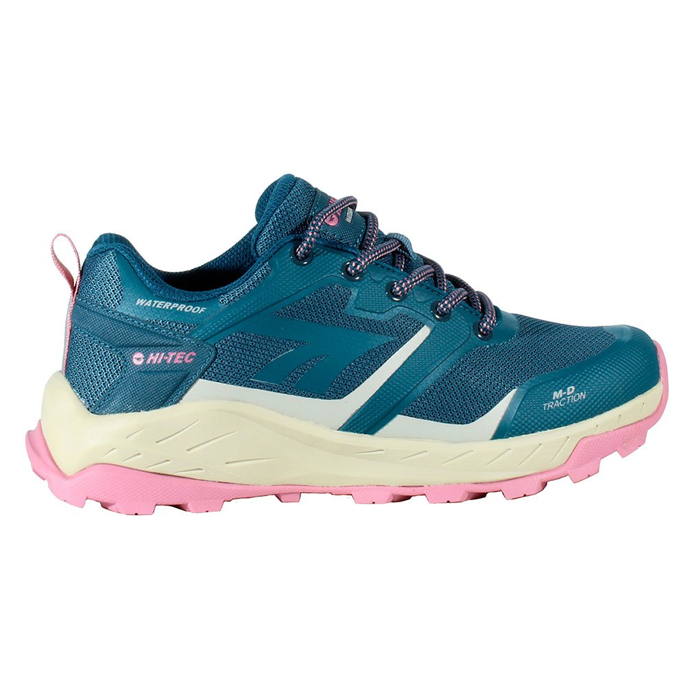 hi-tec toubkal low waterproof hiking shoes bleu eu 36 femme