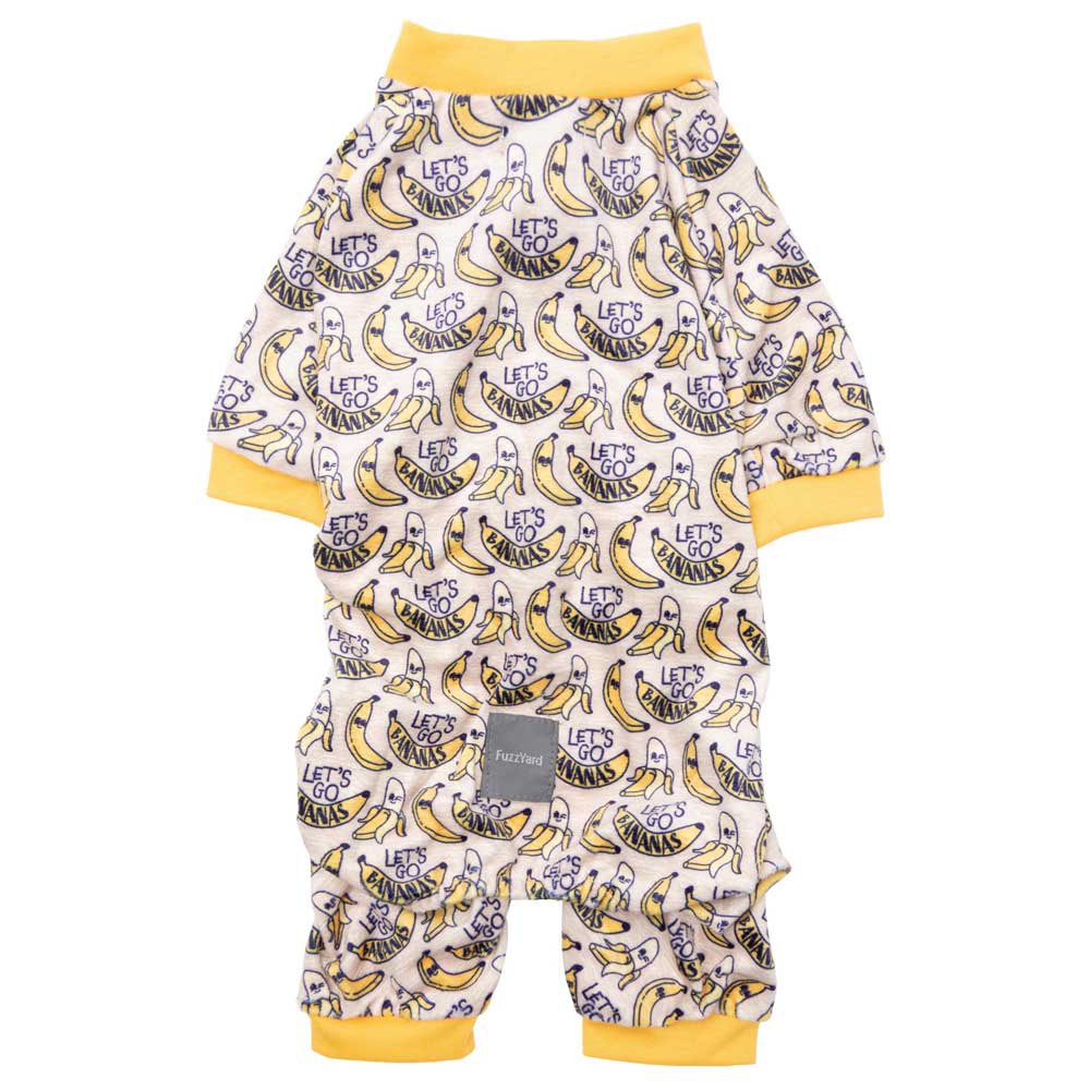 fuzzyard dog pijama jaune 4